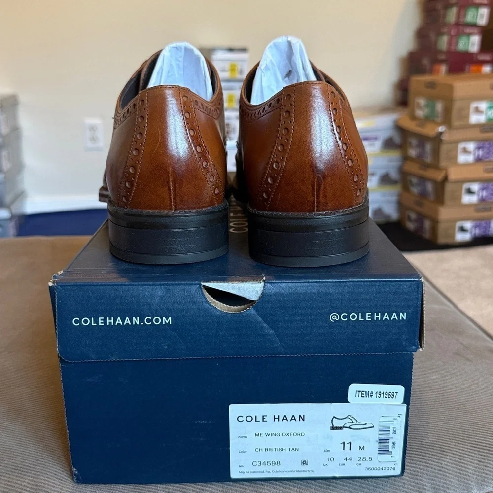 NIB Cole Haan Modern Essentials Wingtip Oxford
